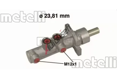 METELLI Hlavní brzdový válec MT 05-0633, 05-0633 METELLI Hlavní brzdový válec MT 05-0633, 05-0633