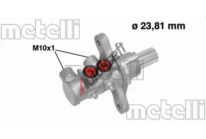 METELLI Hlavní brzdový válec MT 05-0703, 05-0703 METELLI Hlavní brzdový válec MT 05-0703, 05-0703