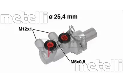 METELLI Hlavní brzdový válec MT 05-0716, 05-0716 METELLI Hlavní brzdový válec MT 05-0716, 05-0716