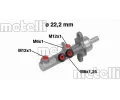 Hlavn� brzdov� v�lec&nbsp;METELLI&nbsp;&dash;&nbsp;MT 05-0721