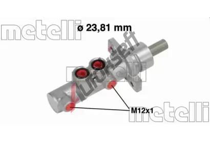 METELLI Hlavn brzdov vlec MT 05-0738, 05-0738