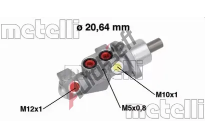 METELLI Hlavn� brzdov� v�lec MT 05-0750, 05-0750