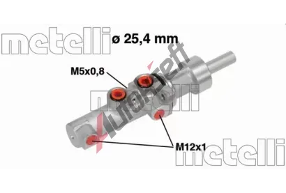 METELLI Hlavn brzdov vlec MT 05-0752, 05-0752