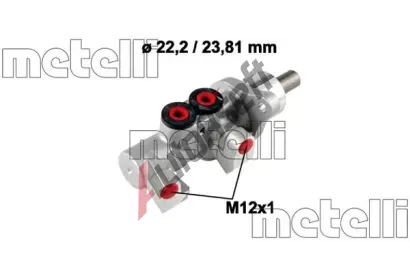 METELLI Hlavní brzdový válec MT 05-0769, 05-0769 METELLI Hlavní brzdový válec MT 05-0769, 05-0769