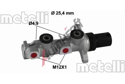 METELLI Hlavn brzdov vlec MT 05-0797, 05-0797