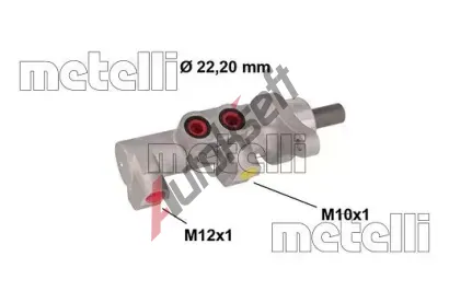 METELLI Hlavn� brzdov� v�lec MT 05-0847, 05-0847