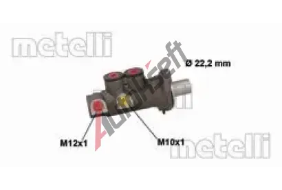 METELLI Hlavní brzdový válec MT 05-0875, 05-0875 METELLI Hlavní brzdový válec MT 05-0875, 05-0875