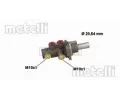 Hlavn� brzdov� v�lec&nbsp;METELLI&nbsp;&dash;&nbsp;MT 05-0886