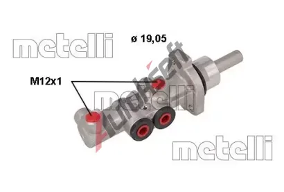 METELLI Hlavn brzdov vlec MT 05-1117, 05-1117