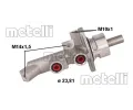 Hlavn� brzdov� v�lec&nbsp;METELLI&nbsp;&dash;&nbsp;MT 05-1119