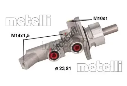METELLI Hlavní brzdový válec MT 05-1119, 05-1119 METELLI Hlavní brzdový válec MT 05-1119, 05-1119