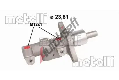 METELLI Hlavn brzdov vlec MT 05-1137, 05-1137