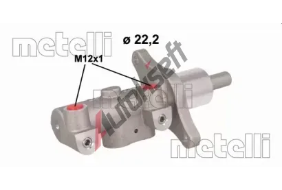 METELLI Hlavn� brzdov� v�lec MT 05-1138, 05-1138