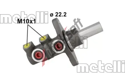 METELLI Hlavní brzdový válec MT 05-1157, 05-1157 METELLI Hlavní brzdový válec MT 05-1157, 05-1157