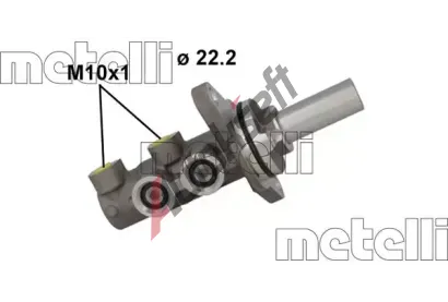 METELLI Hlavní brzdový válec MT 05-1163, 05-1163 METELLI Hlavní brzdový válec MT 05-1163, 05-1163