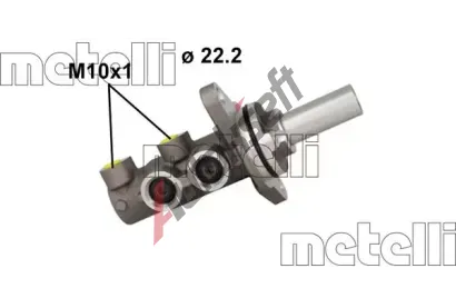 METELLI Hlavn brzdov vlec MT 05-1165, 05-1165