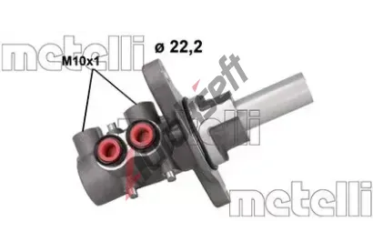 METELLI Hlavn� brzdov� v�lec MT 05-1166, 05-1166
