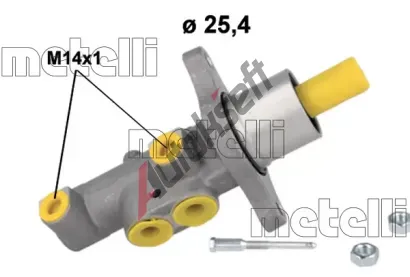 METELLI Hlavn brzdov vlec MT 05-1185, 05-1185