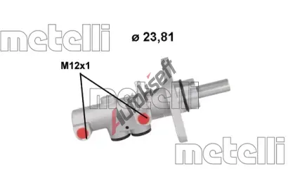 METELLI Hlavní brzdový válec MT 05-1200, 05-1200 METELLI Hlavní brzdový válec MT 05-1200, 05-1200