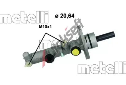 METELLI Hlavní brzdový válec MT 05-1206, 05-1206 METELLI Hlavní brzdový válec MT 05-1206, 05-1206