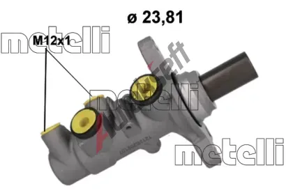 METELLI Hlavn brzdov vlec MT 05-1212, 05-1212