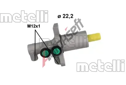 METELLI Hlavní brzdový válec MT 05-1224, 05-1224 METELLI Hlavní brzdový válec MT 05-1224, 05-1224