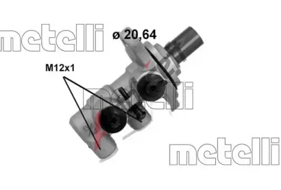 METELLI Hlavn� brzdov� v�lec MT 05-1241, 05-1241