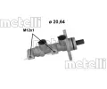 Hlavn� brzdov� v�lec&nbsp;METELLI&nbsp;&dash;&nbsp;MT 05-1245