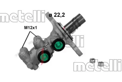 METELLI Hlavn brzdov vlec MT 05-1262, 05-1262