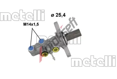 METELLI Hlavn brzdov vlec MT 05-1274, 05-1274