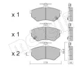 Sada brzdov�ch desti�ek&nbsp;METELLI&nbsp;&dash;&nbsp;MT 22-0050-5
