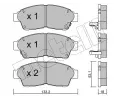 METELLI Sada brzdovch destiek ‐ MT 22-0149-0
