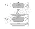 METELLI Sada brzdovch destiek ‐ MT 22-0156-1