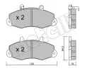 METELLI Sada brzdovch destiek ‐ MT 22-0194-1