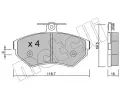 METELLI Sada brzdovch destiek ‐ MT 22-0215-1