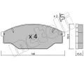 METELLI Sada brzdovch destiek ‐ MT 22-0227-0