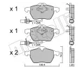 Sada brzdovch destiek METELLI ‐ MT 22-0314-0