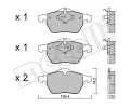 METELLI Sada brzdovch destiek ‐ MT 22-0314-1