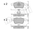 METELLI Sada brzdovch destiek ‐ MT 22-0348-0