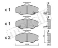 Sada brzdovch destiek METELLI ‐ MT 22-0366-0