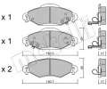 Sada brzdov�ch desti�ek&nbsp;METELLI&nbsp;&dash;&nbsp;MT 22-0421-0