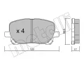 Sada brzdovch destiek METELLI ‐ MT 22-0427-0