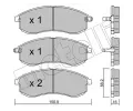 METELLI Sada brzdovch destiek ‐ MT 22-0482-0