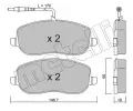 METELLI Sada brzdovch destiek ‐ MT 22-0530-0