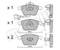 METELLI Sada brzdovch destiek ‐ MT 22-0549-2