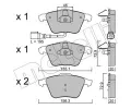 METELLI Sada brzdovch destiek ‐ MT 22-0549-4