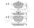 METELLI Sada brzdovch destiek ‐ MT 22-0557-0