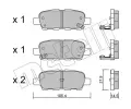 METELLI Sada brzdovch destiek ‐ MT 22-0612-0