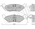 METELLI Sada brzdovch destiek ‐ MT 22-0624-0