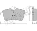 METELLI Sada brzdovch destiek ‐ MT 22-0647-0